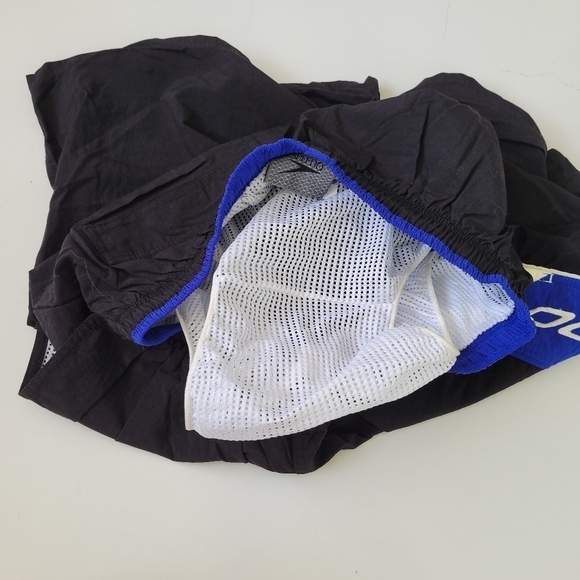 Vintage Speedo Swimming Trunks Black Size Mens Medium Swim Nautical - Picture 10 of 13